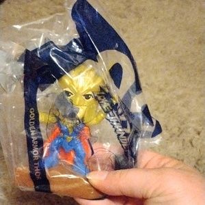 Thor McDonald's toy - golden armor thor